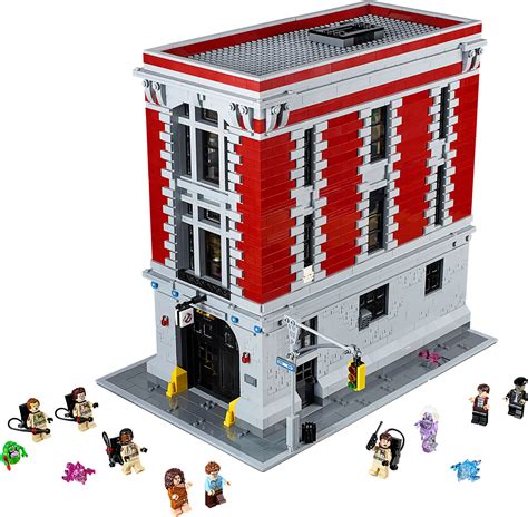 lego ghostbusters firehouse images  details revealed collider