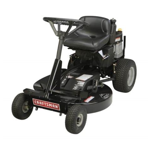 craftsman    hp rear engine rider model  review