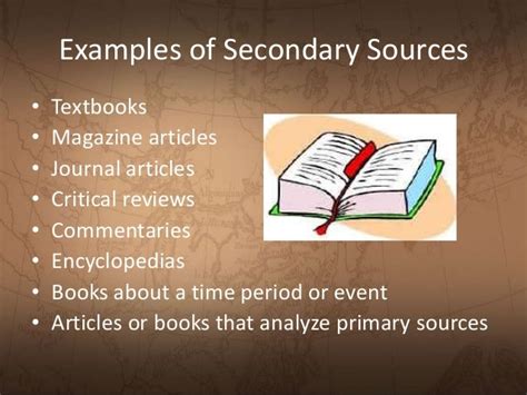 primary  secondary sources