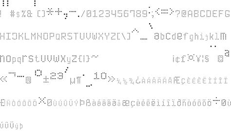 modern dot digital   font  ttf format    kb