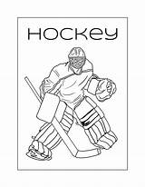 Hockey Rocks sketch template