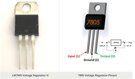 voltage regulator ic pinout diagram datasheet