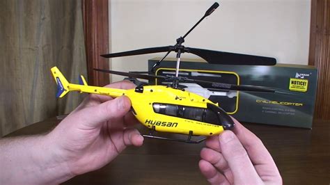 hubsan civil helicopter hb review  flight youtube