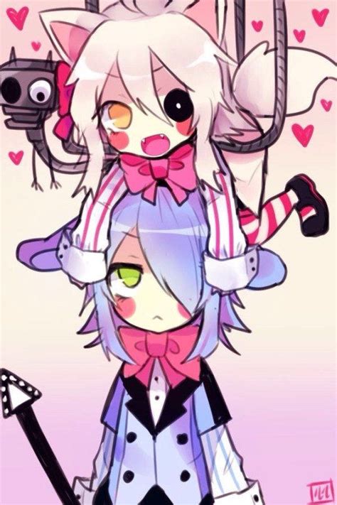 Five Nights At Freddy S Bonnie And Mangle Anime Fnaf