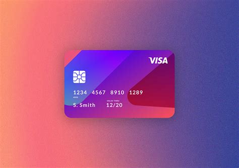design visa credit card  pantone canvas gallery