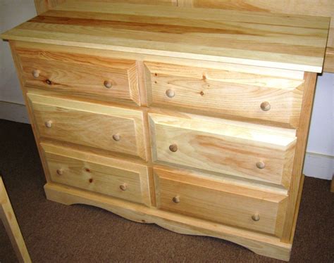 optional furniture unfinished wood dresser ideas
