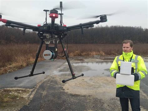 drone gravity survey picture  drone