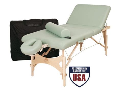oakworks alliance wood essential massage table package massage world