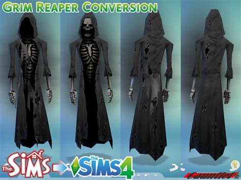 The Sims 4 Grim Reaper Wallpaper Sims Online Grim Rea