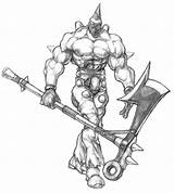 Astaroth Sketch Soul Calibur Characters Creativeuncut Sc Soulcalibur sketch template