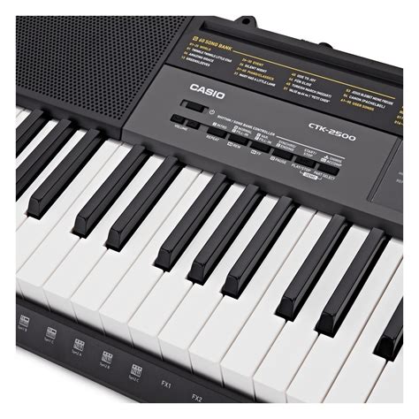 casio ctk  portable keyboard black  gearmusic