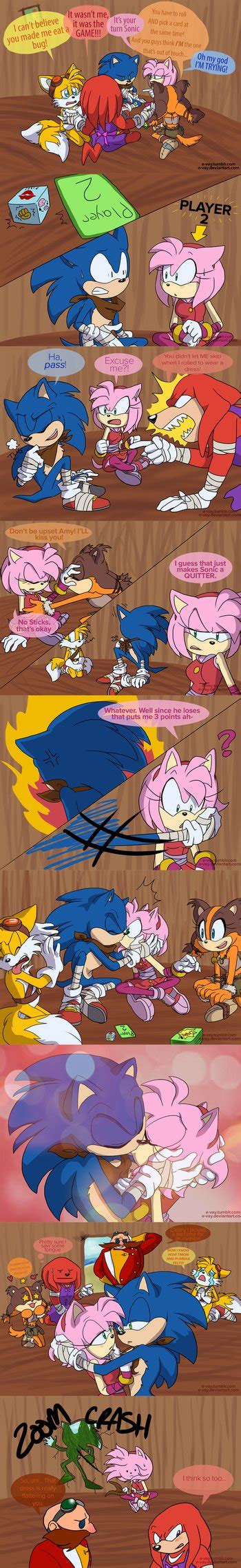 Sonic Boom Kiss And Tell By E Vay On Deviantart Sonic