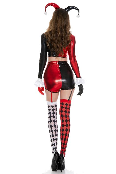 adult gorgeous harlequin woman costume 51 99 the