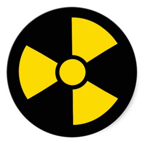 radiation symbol clipart
