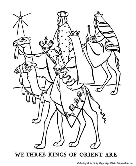 christmas story coloring pages   kings