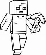 Coloring Pages Alex Minecraft Getcolorings sketch template