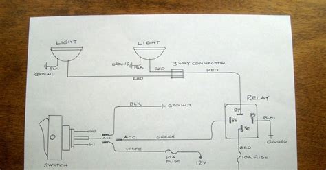 fog light wiring diagram  relay hanenhuusholli