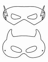 Coloring Hero Super Masks sketch template