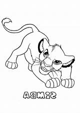 Simba Coloring Pages Print Getdrawings sketch template