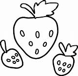 Coloring Strawberry Pages Basic Printable Plant Color Getcolorings Three Print Unique Getdrawings Colorings sketch template