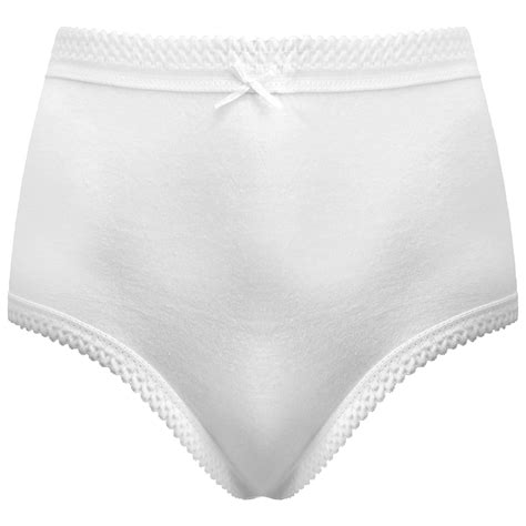 Pack Of 3 6 9 12 Womens Ladies Maxi Briefs Full Mama Panties Underwear