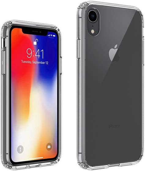 apple iphone xr hoesje armor  cover transparant gsmpuntnl