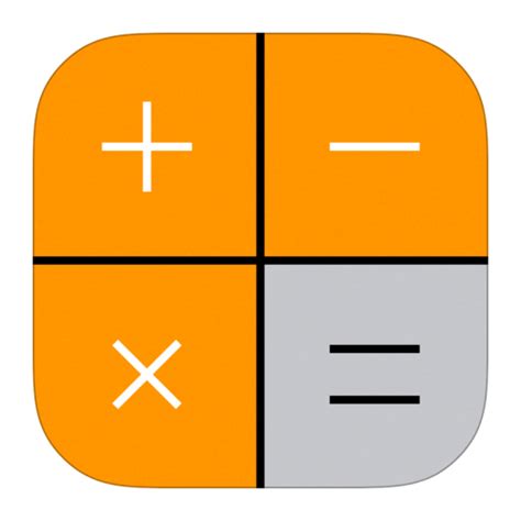 calculator icon ios  png image purepng  transparent cc png image library
