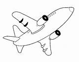 Airplane Flight Taking Coloring Coloringcrew sketch template