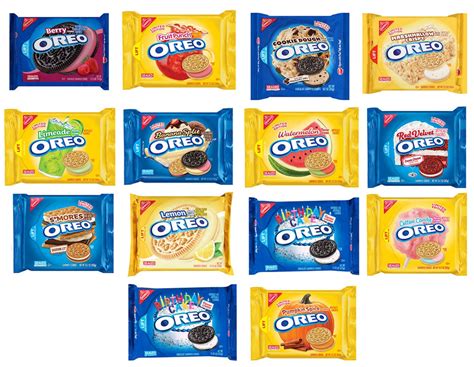 special oreo flavors      limited edition oreos glamour