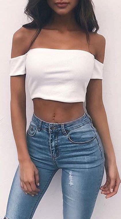 cute summer outfit crop top rips party outfit college cute party outfits cute summer outfits