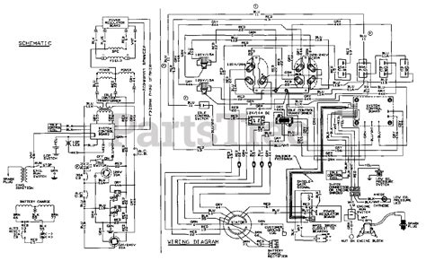 generac   generac xl  watt portable generator wiring schematic parts lookup