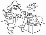 Coloring Pages Blackbeard Getcolorings Pirate sketch template