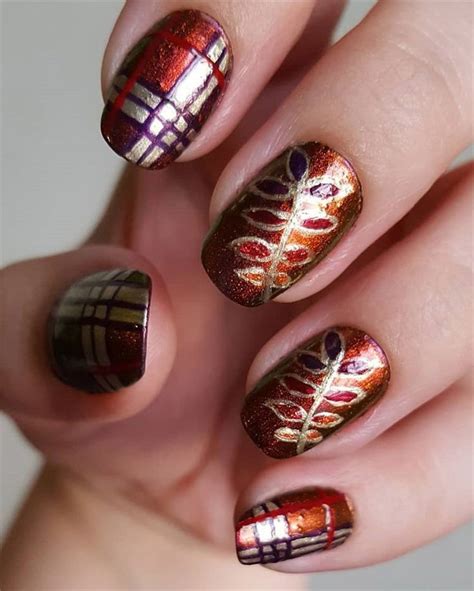 150 Fall Leaf Nail Art Designs To Let Your Hug Autumn 2019 Fall Nail