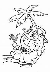 Mewarnai Doraemon Lucu Pages Nobita Tsum sketch template