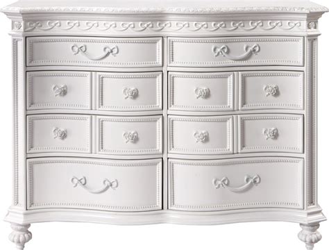 disney princess fairytale white  drawer dresser rooms
