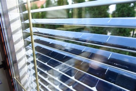 solargaps  solar blinds shade windows  generate clean energy inhabitat green design