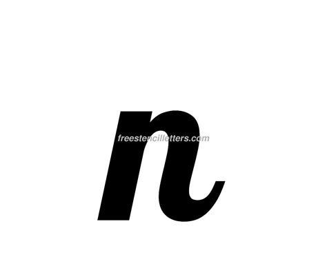 print small  letter stencil  stencil letters