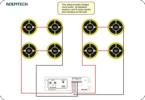 classroom audio systems multiple speaker wiring diagram speaker