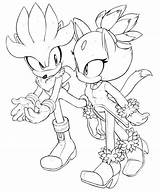 Blaze Silver Sonic Coloring Pages Cat Hedgehog Argento Amy Choose Board Weasyl sketch template