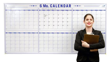 month dry erase wall calendar    large calendar white board