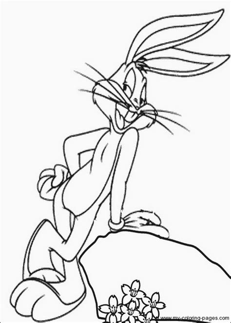 coloring pages  bugs bunny print color craft