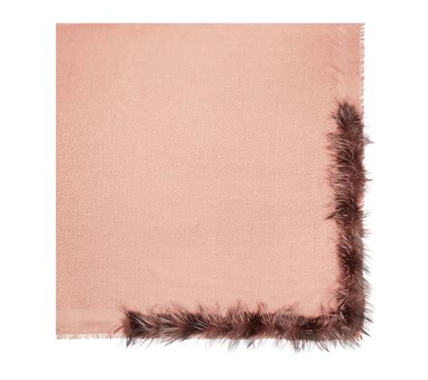 fendi is selling a pink scarf that looks like a vulva
