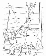 Circus Coloring Pages Kids Printable Horse Sheets Animals Fun Kid Colouring Books Color Print Printables Big Drawings Amazing Kleurplaten Horses sketch template