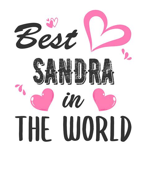 sandra name best sandra in the world digital art by elsayed atta
