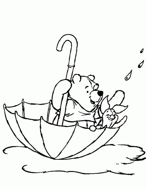 winnie  pooh  coloring pages animals   years kids