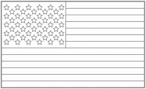 printable coloring american flag printable color