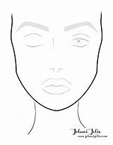 Template Makeup Face Drawing Printable Charts Blank Sketch Chart Make Female Mac Vidalondon Outline Coloring Male Templates Paintingvalley Faces Gesicht sketch template