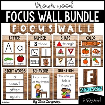 preschool focus wall printables bozenkaadbul
