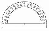 Protractor Printable Pdf 180 Protractors Ruler Degrees Use Kittybabylove Useful sketch template