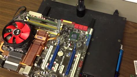 asus desktop motherboard repair video  reflow  usb issue fixed youtube